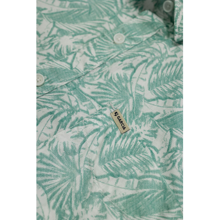 CAMISA DE MANGA CORTA ESTAMPADA HOMBRE GARCIA JEANS