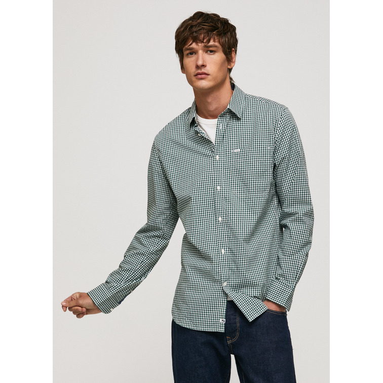 CAMISA DE ALGODÓN HOMBRE PEPE JEANS FLETCHER