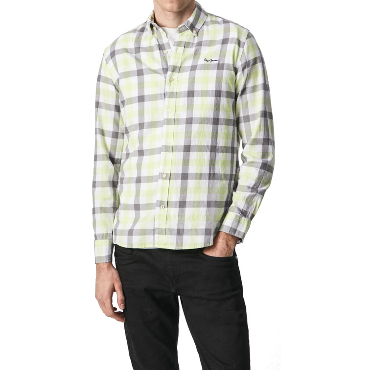 CAMISA DE CUADROS EN FRANELA HOMBRE PEPE JEANS PEMBROKE