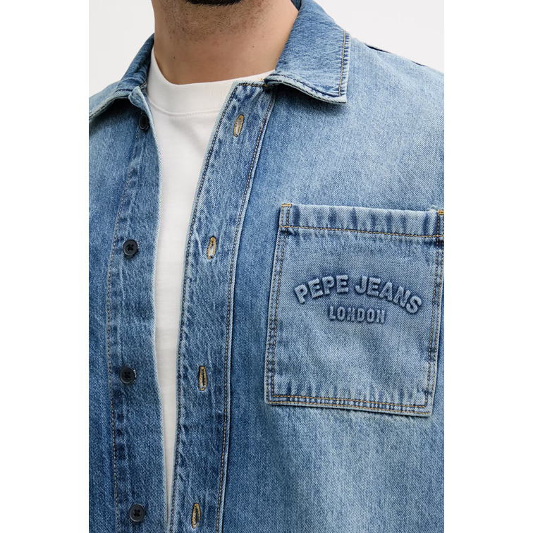 CAMISA VAQUERA HOMBRE PEPE JEANS FIT HOLGADO