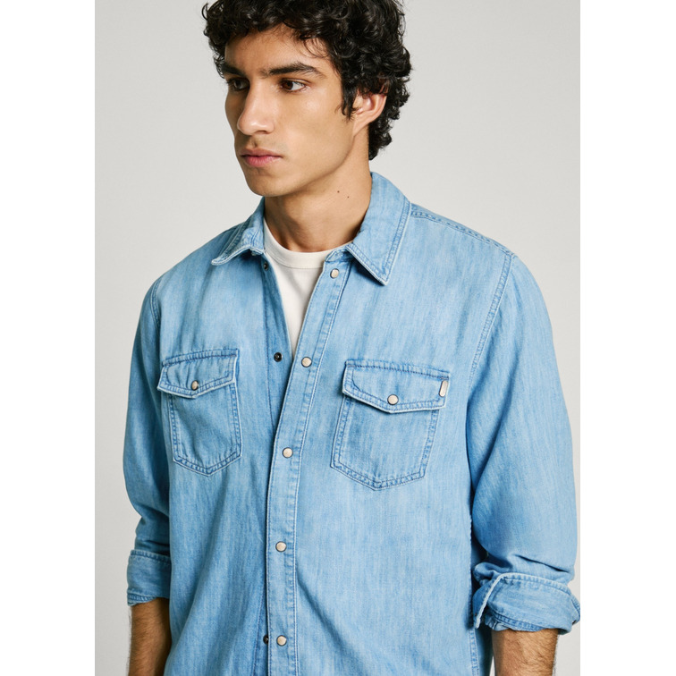 CAMISA VAQUERA HOMBRE PEPE JEANS FIT REGULAR