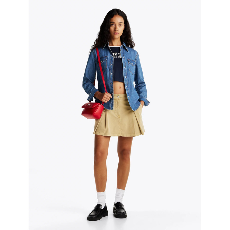 CAMISA VAQUERA MUJER TOMMY JEANS FIT REGULAR
