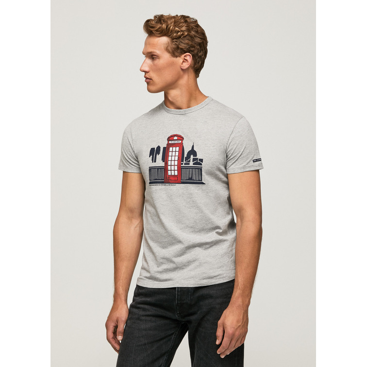 CAMISETA ESTAMPADA LONDON HOMBRE PEPE JEANS TREVOR