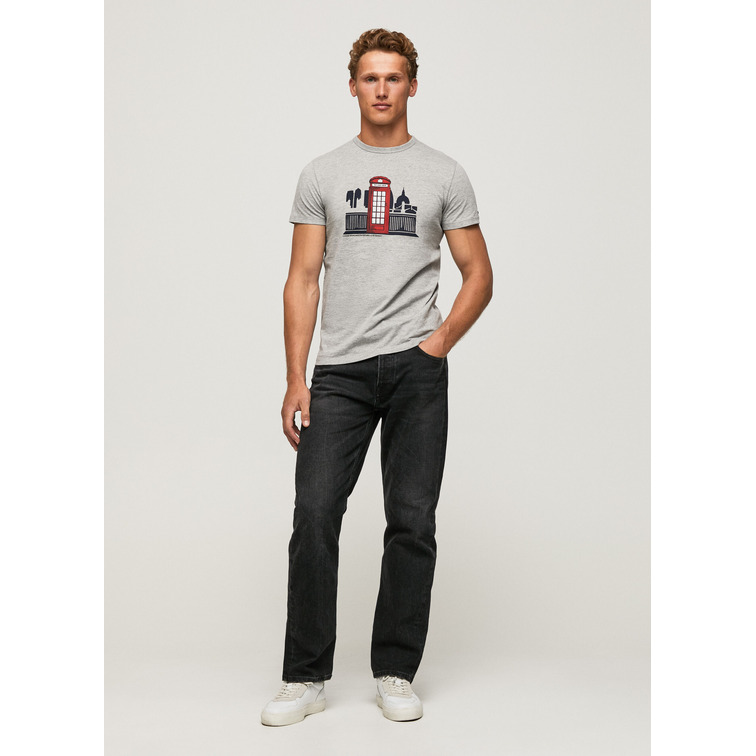 CAMISETA ESTAMPADA LONDON HOMBRE PEPE JEANS TREVOR