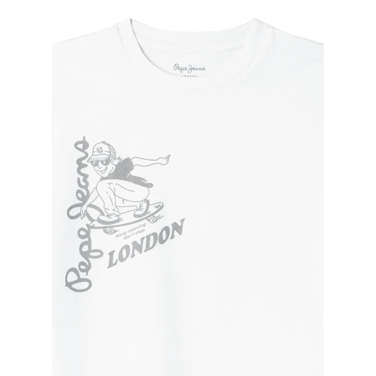 CAMISETA ESTAMPADA NIÑO PEPE JEANS FIT HOLGADO