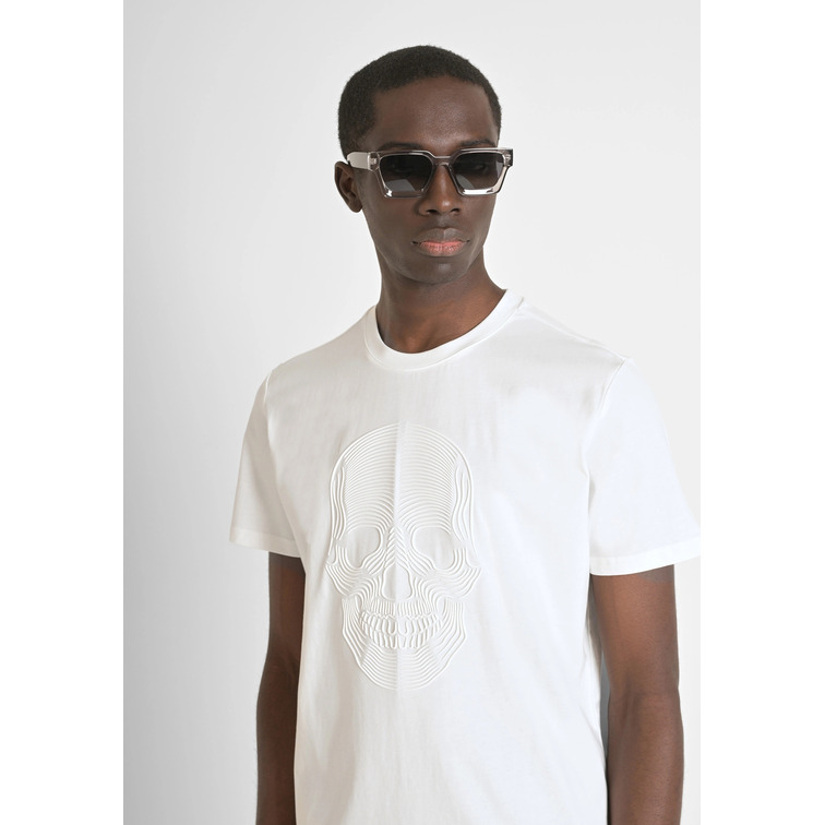 CAMISETA HOMBRE ANTONY MORATO ESTAMPADO CALAVERA FIT REGULAR
