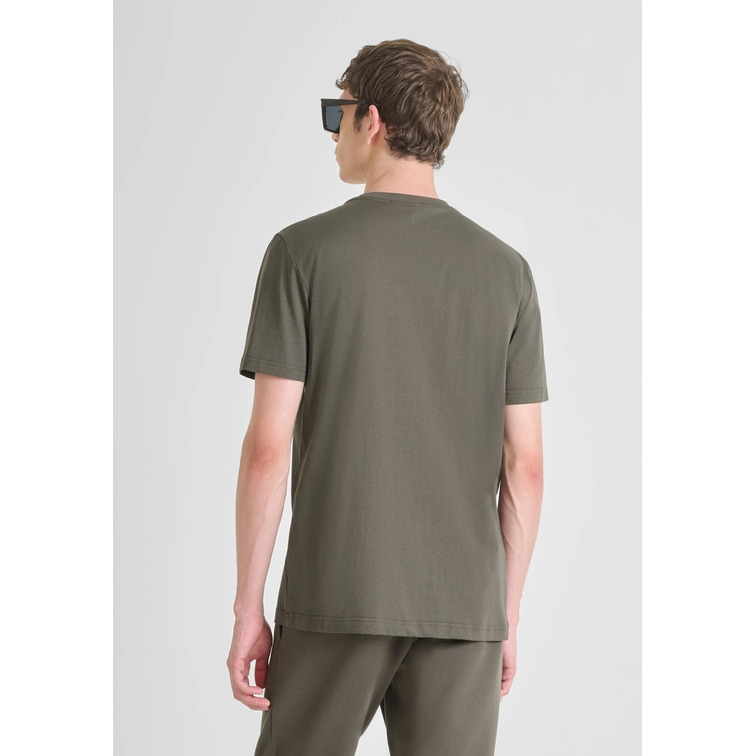 CAMISETA HOMBRE ANTONY MORATO LOGO ESTAMPADO EN GOMA REGULAR FIT