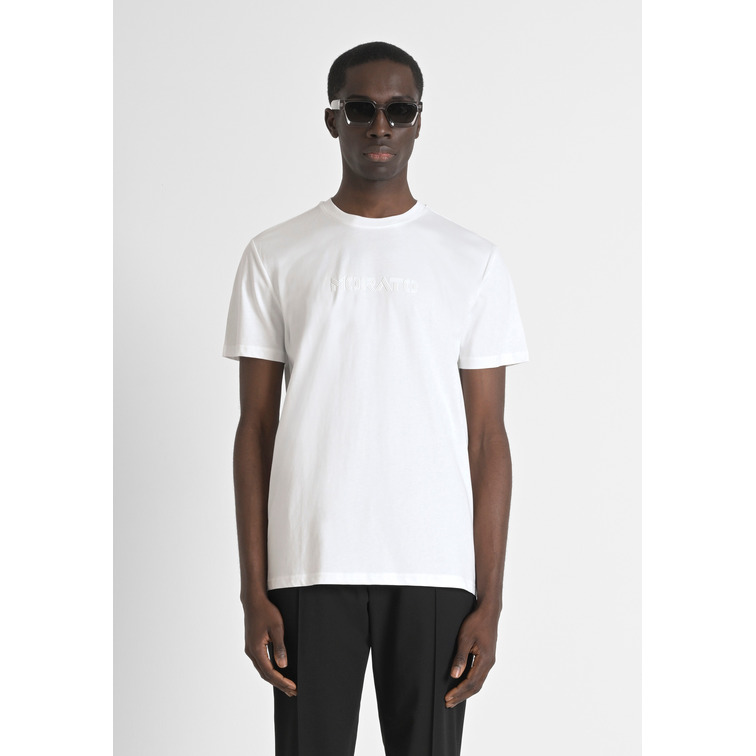 CAMISETA HOMBRE ANTONY MORATO LOGO EN RELIEVE FIT REGULAR