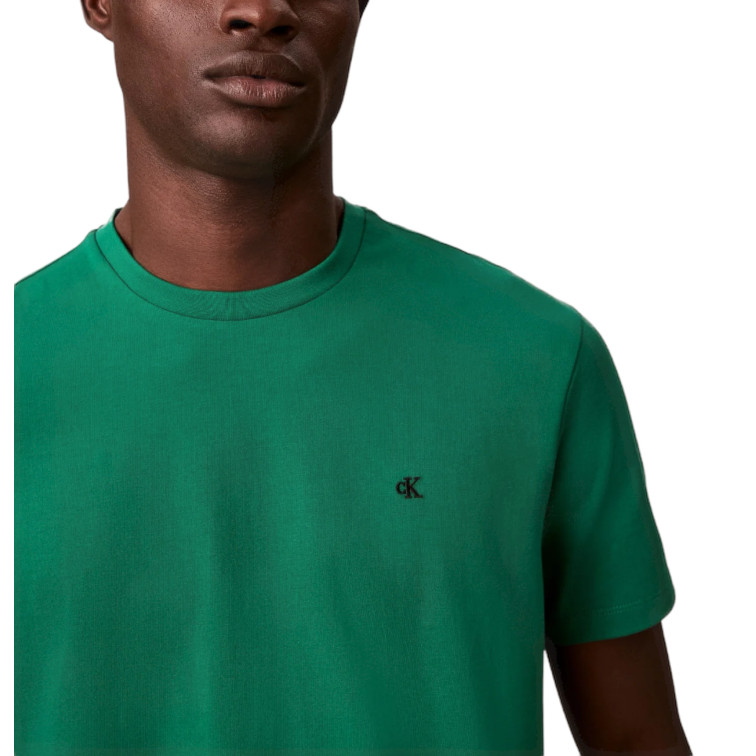 CAMISETA HOMBRE CALVIN KLEIN CON LOGO MONOGRAMA BORDADO