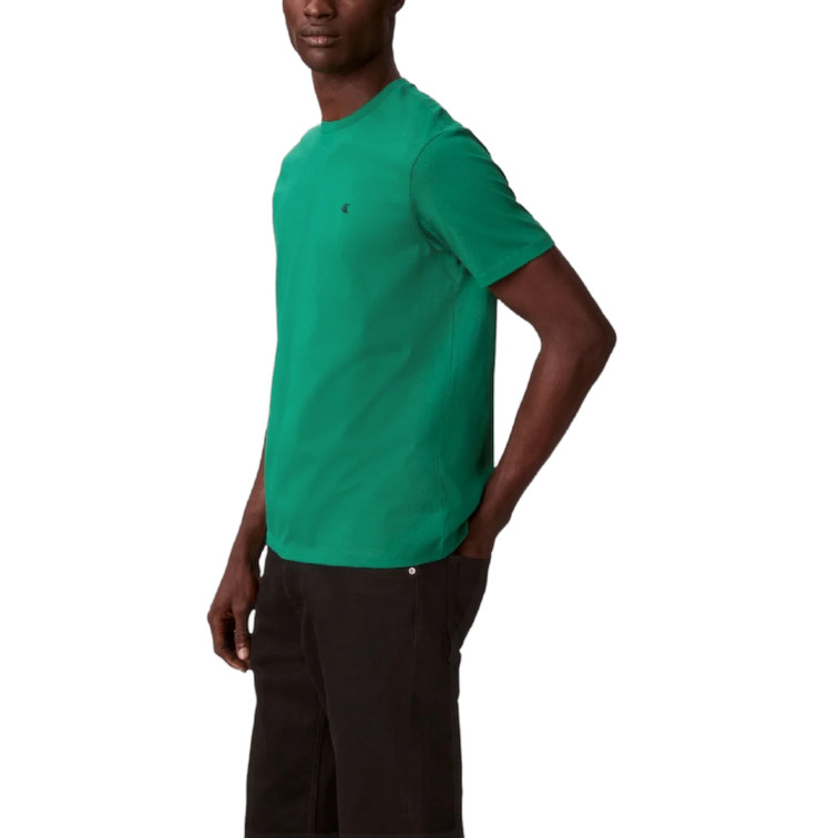 CAMISETA HOMBRE CALVIN KLEIN CON LOGO MONOGRAMA BORDADO