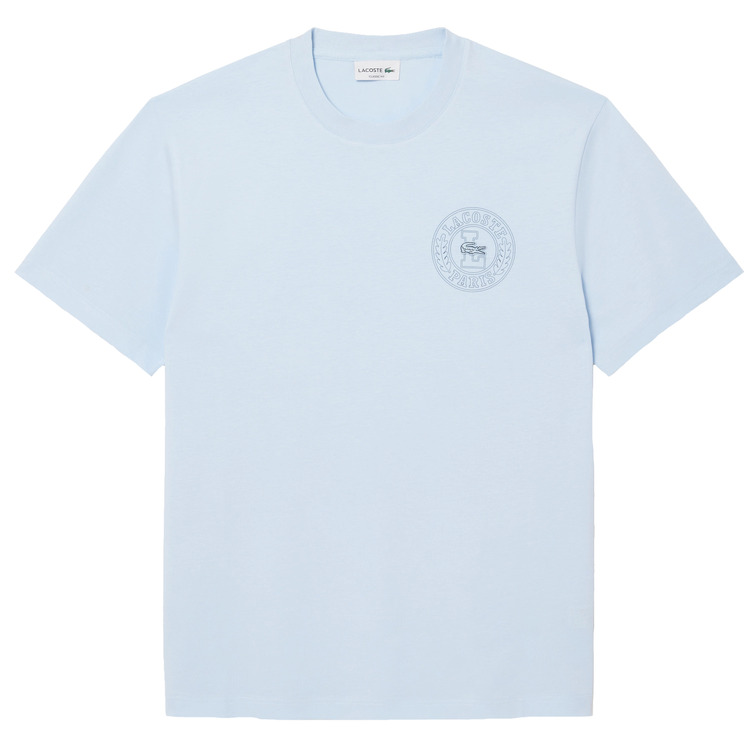 CAMISETA HOMBRE LACOSTE INSIGNIA ESTAMPADA