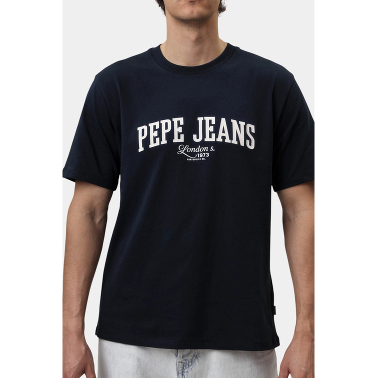 CAMISETA HOMBRE PEPE JEANS LOGO ESTAMPADO FIT REGULAR