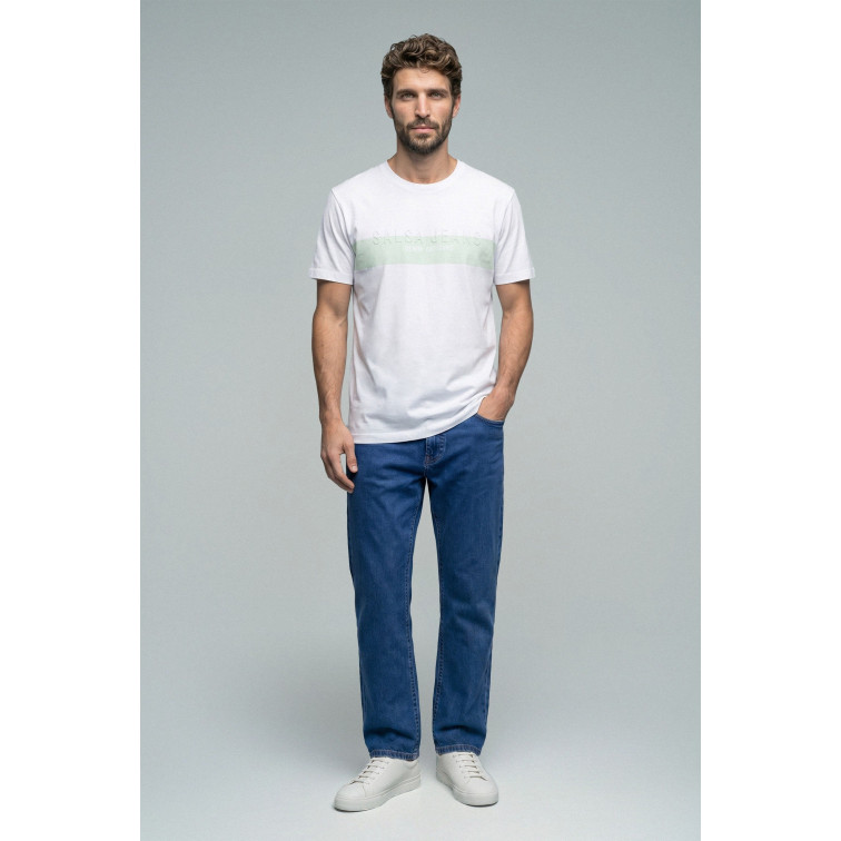CAMISETA HOMBRE SALSA JEANS CON BRANDING