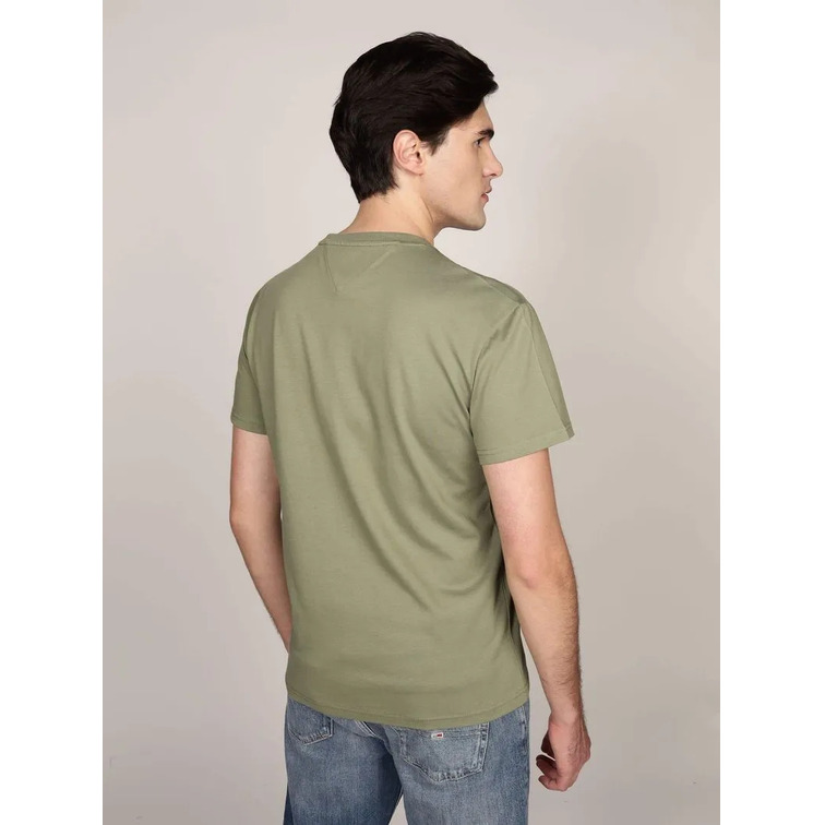 CAMISETA HOMBRE TOMMY JEANS CON LOGO FIT REGULAR