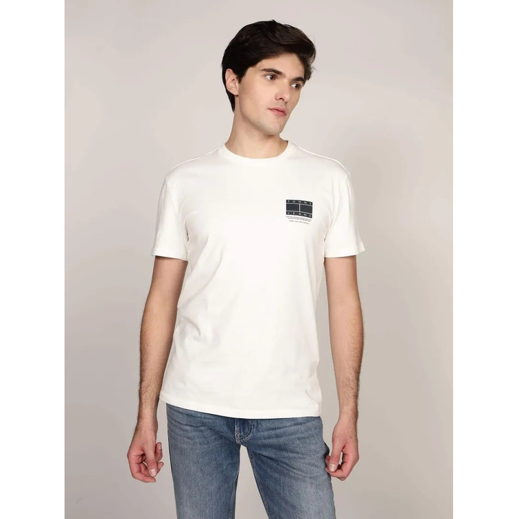 CAMISETA HOMBRE TOMMY JEANS CON LOGO FIT REGULAR