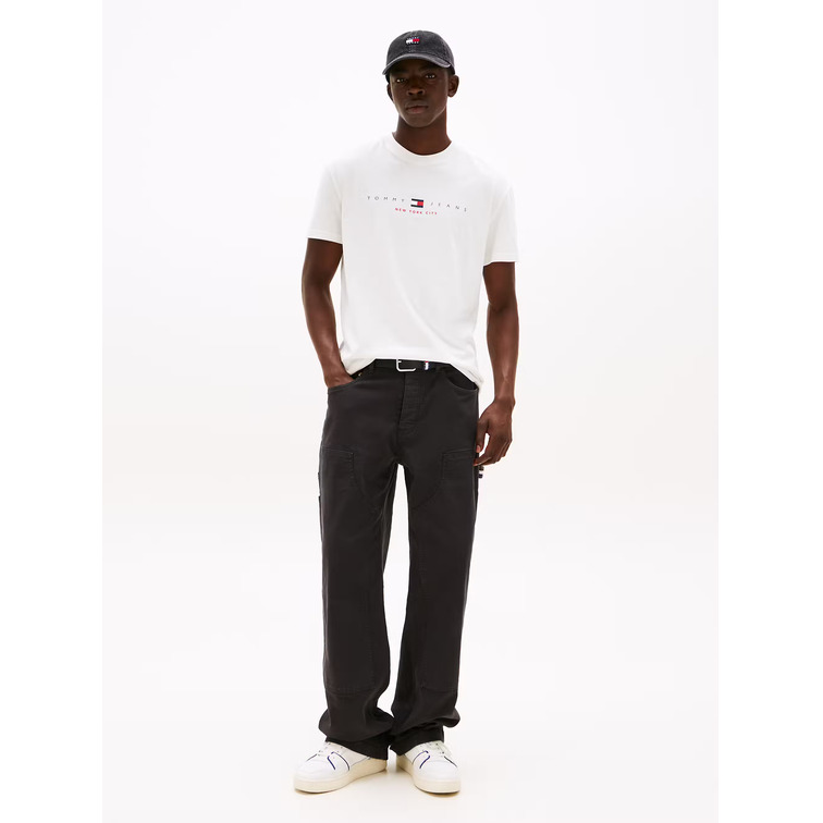 CAMISETA HOMBRE TOMMY JEANS LOGO LINEAL FIT REGULAR