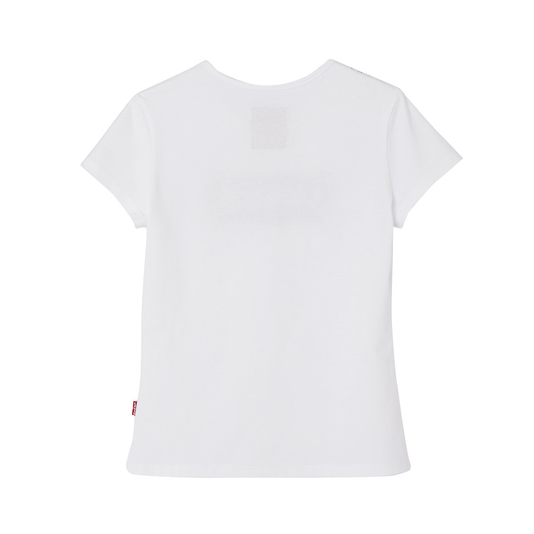CAMISETA NIÑA LEVIS JUNIOR LOGO ESTAMPADO