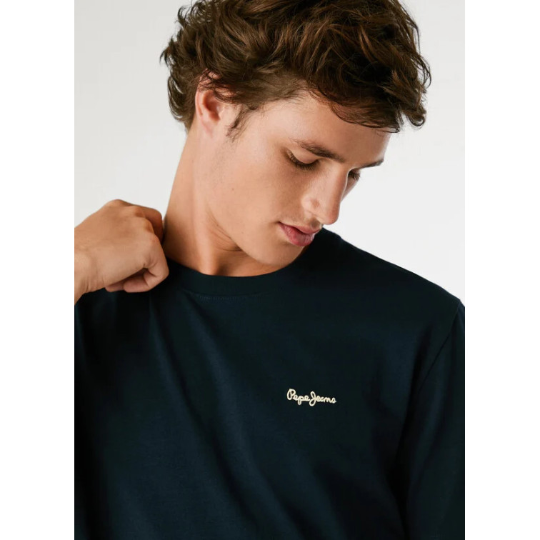 CAMISETA LOGO BORDADO HOMBRE PEPE JEANS FIT REGULAR