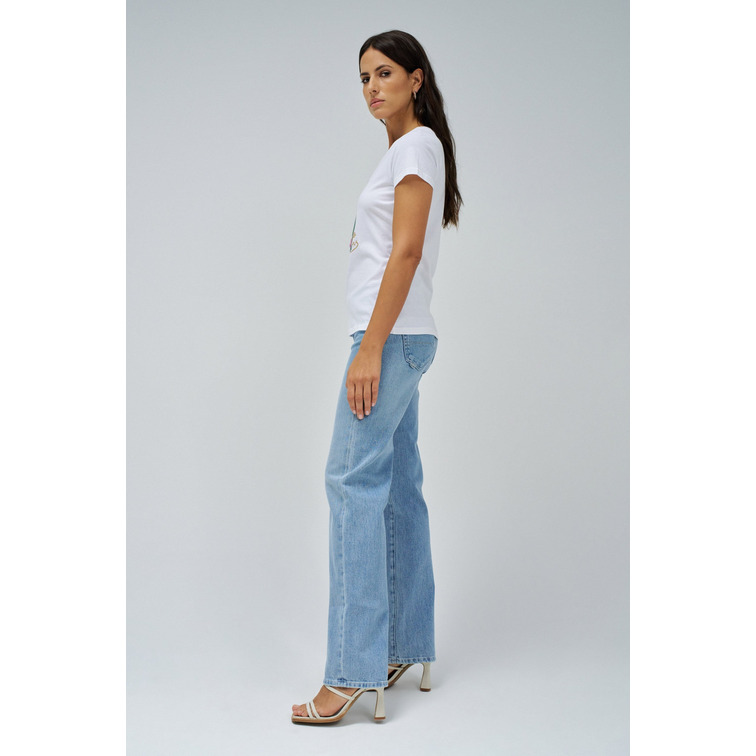 CAMISETA MUJER SALSA JEANS ESTAMPADO FLORAL