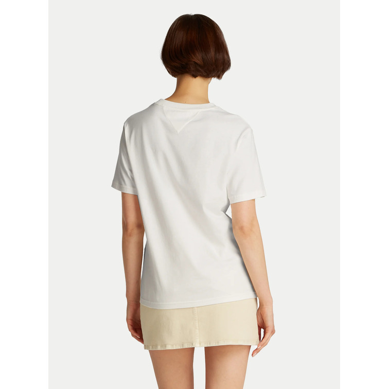 CAMISETA MUJER TOMMY JEANS CON LOGO FIT HOLGADO