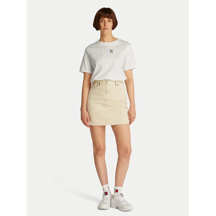 CAMISETA MUJER TOMMY JEANS CON LOGO FIT HOLGADO