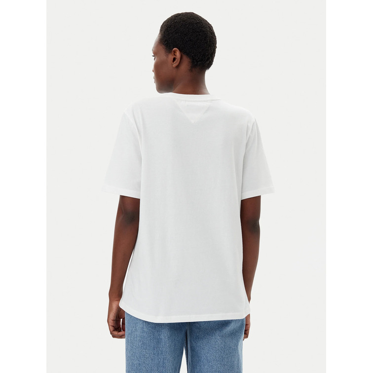 CAMISETA MUJER TOMMY JEANS CON LOGO FIT HOLGADO