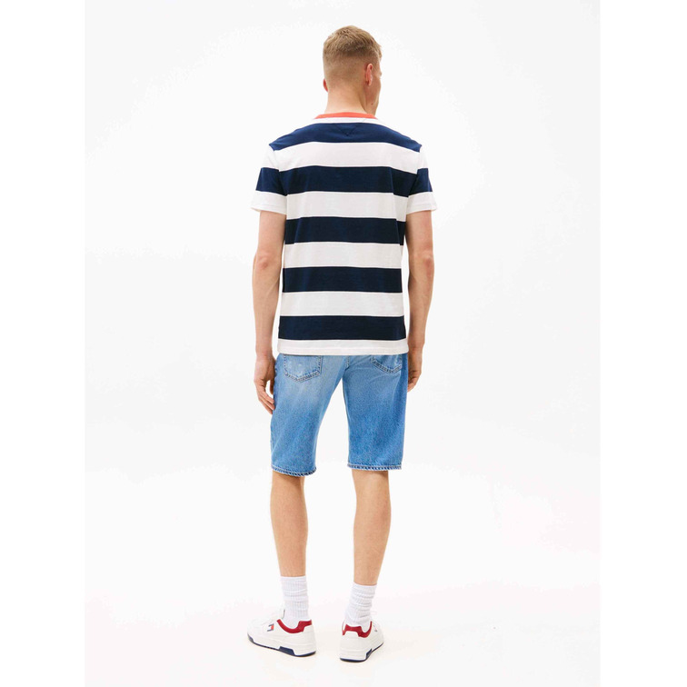 CAMISETA DE RAYAS HOMBRE TOMMY JEANS FIT REGULAR