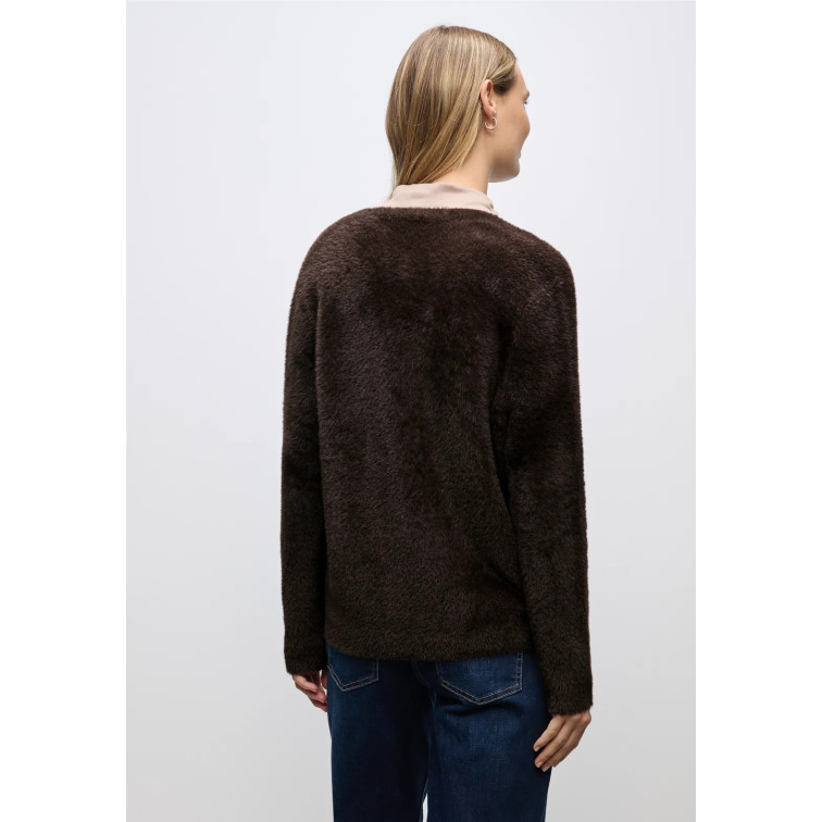 CÁRDIGAN PUNTO SUAVE MUJER STREET ONE CUELLO PICO