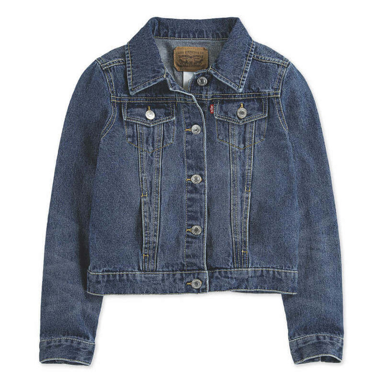 CAZADORA NIÑA  LEVIS KIDS 100% COTTON LVG STRETCH TRUCKER JACKET