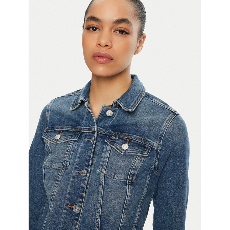 CAZADORA VAQUERA MUJER TOMMY JEANS TRUCKER DE CORTE SKINNY