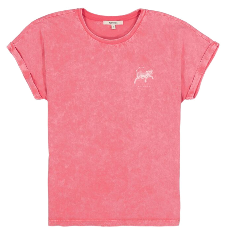 CAMISETA LAVADO ACID WASH MUJER GARCIA JEANS