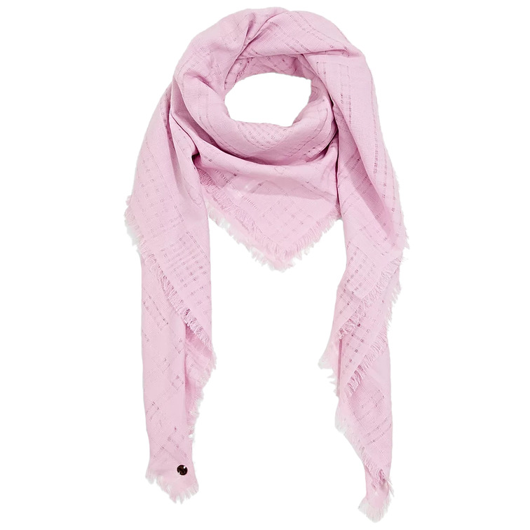 PAÑUELO LISO CON FLECOS MUJER ESPRIT