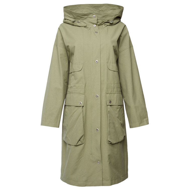 GABARDINA CON CAPUCHA MUJER ESPRIT