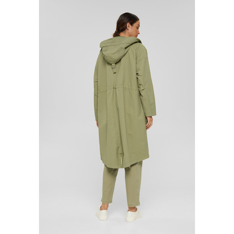 GABARDINA CON CAPUCHA MUJER ESPRIT