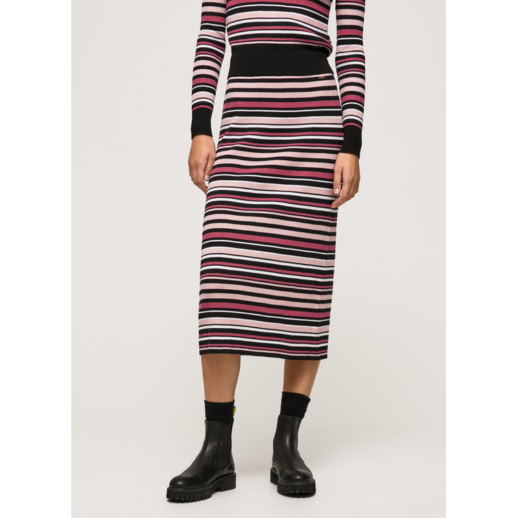 FALDA TUBO A RAYAS MUJER PEPE JEANS TIFFANI SKIRT