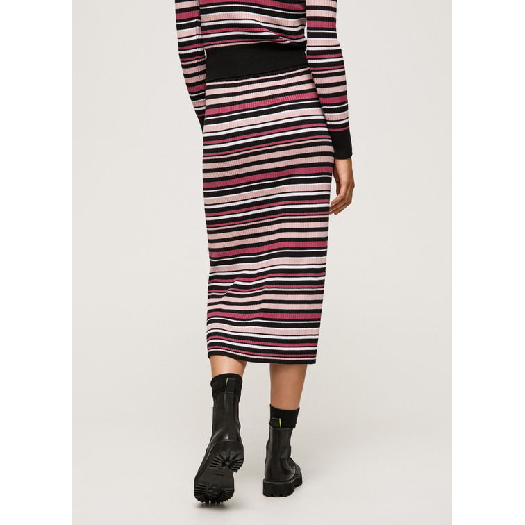 FALDA TUBO A RAYAS MUJER PEPE JEANS TIFFANI SKIRT