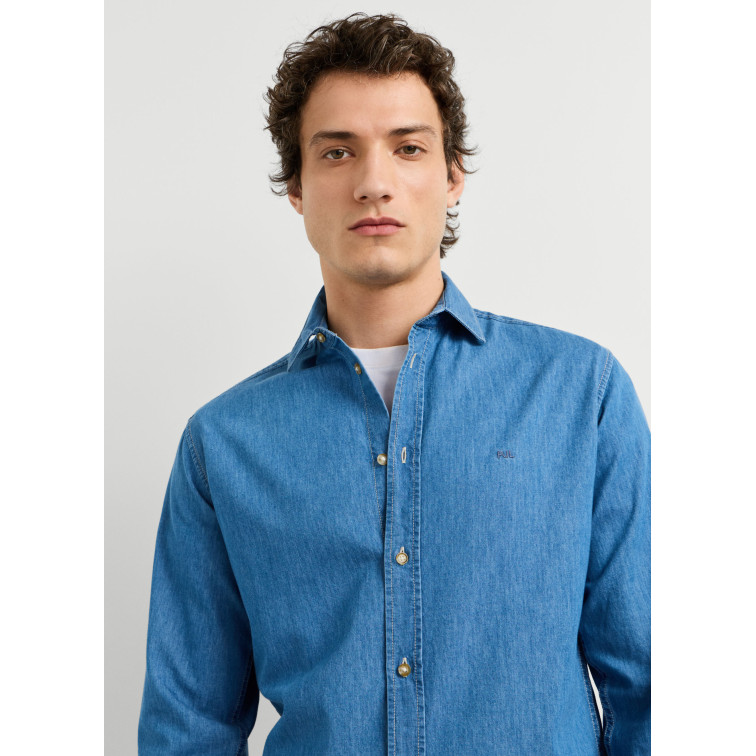 CAMISA DENIM HOMBRE PEPE JEANS FIT SLIM