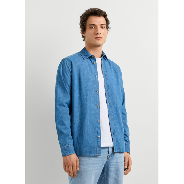 CAMISA DENIM HOMBRE PEPE JEANS FIT SLIM