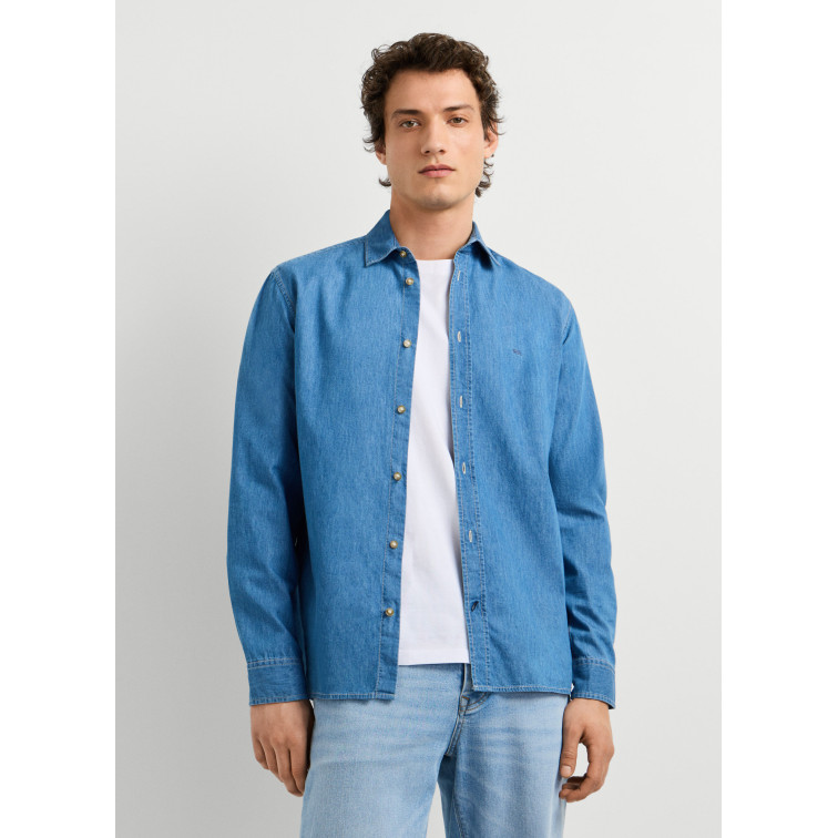 CAMISA DENIM HOMBRE PEPE JEANS FIT SLIM