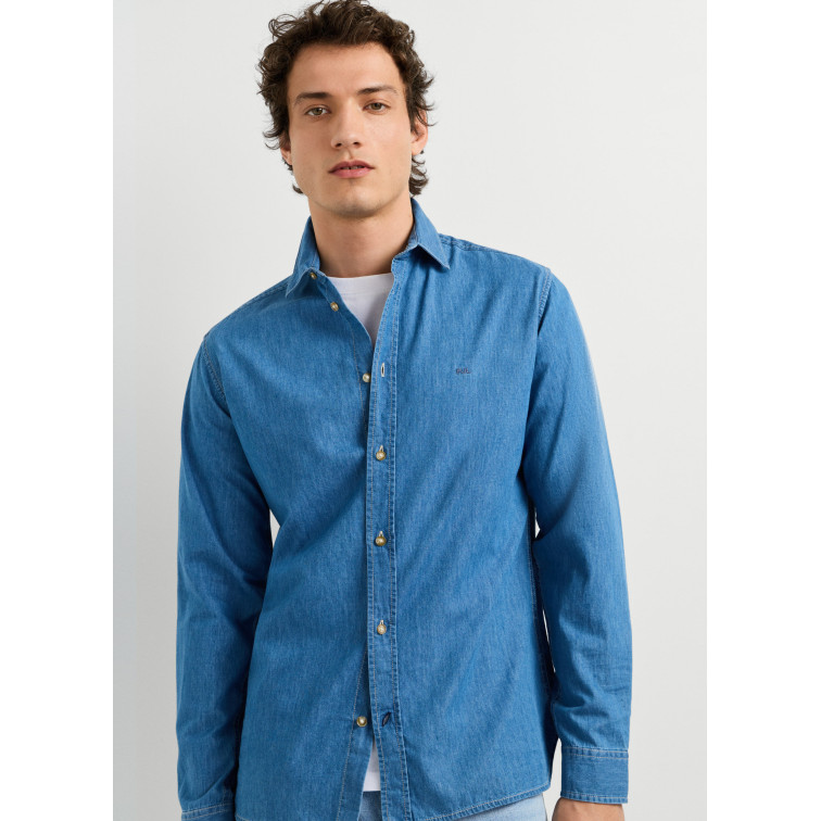 CAMISA DENIM HOMBRE PEPE JEANS FIT SLIM