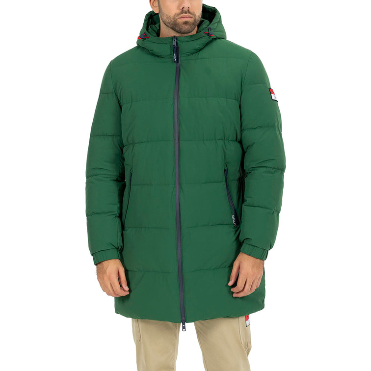 ABRIGO ACOLCHADO HOMBRE EL PULPO MENSAJE TIBET