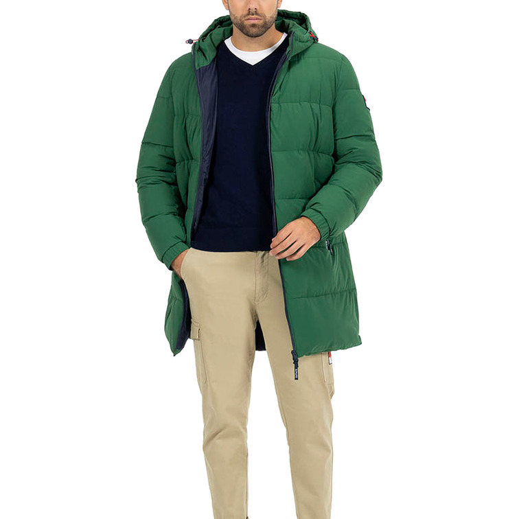 ABRIGO ACOLCHADO HOMBRE EL PULPO MENSAJE TIBET