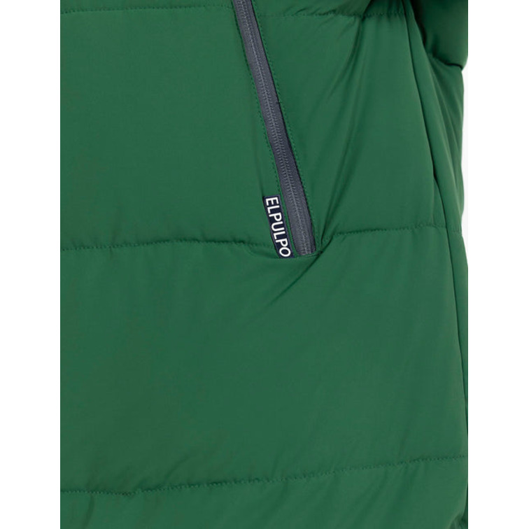 ABRIGO ACOLCHADO HOMBRE EL PULPO MENSAJE TIBET