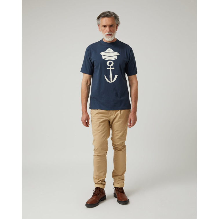 CAMISETA HOMBRE  ALTONADOCK CAMISETA AZUL MARINO