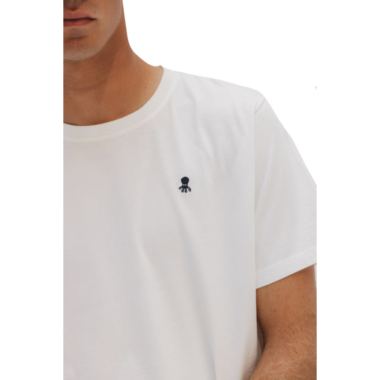 CAMISETA HOMBRE  EL PULPO CAMISETA BORDADO LOGO CONTRAST