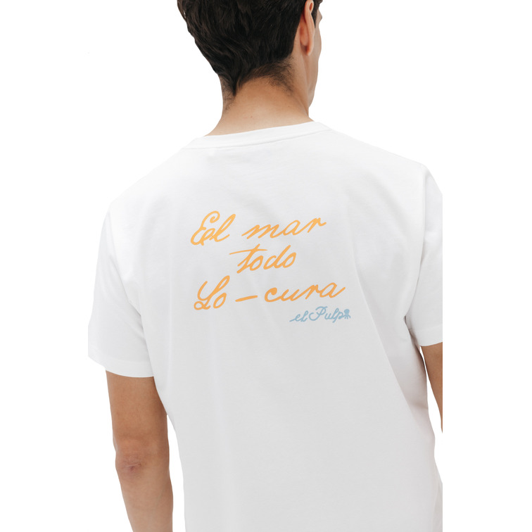 CAMISETA HOMBRE  EL PULPO CAMISETA EL MAR TODO LO-CURA B
