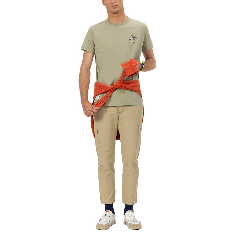 HOMBRE CAMISETA ESTAMPADO DAILY ROUTI VERDE SA