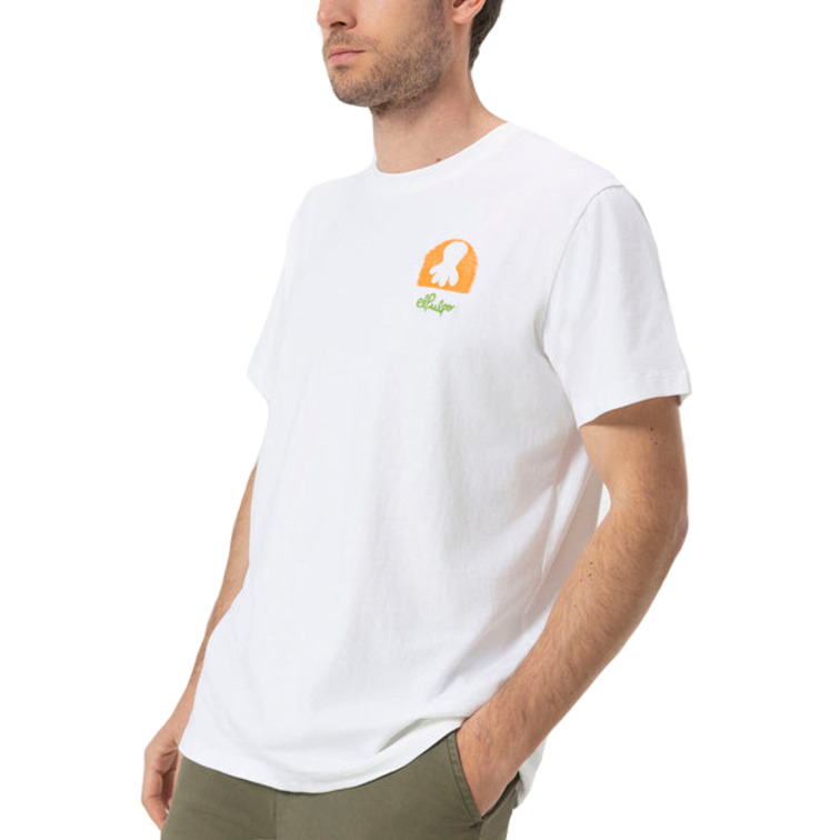 HOMBRE CAMISETA ESTAMPADO DESIERTO BL BLANCO P