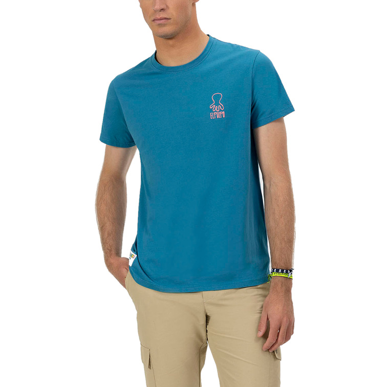 HOMBRE CAMISETA ESTAMPADO ELPULPO CAF AZUL ZAF