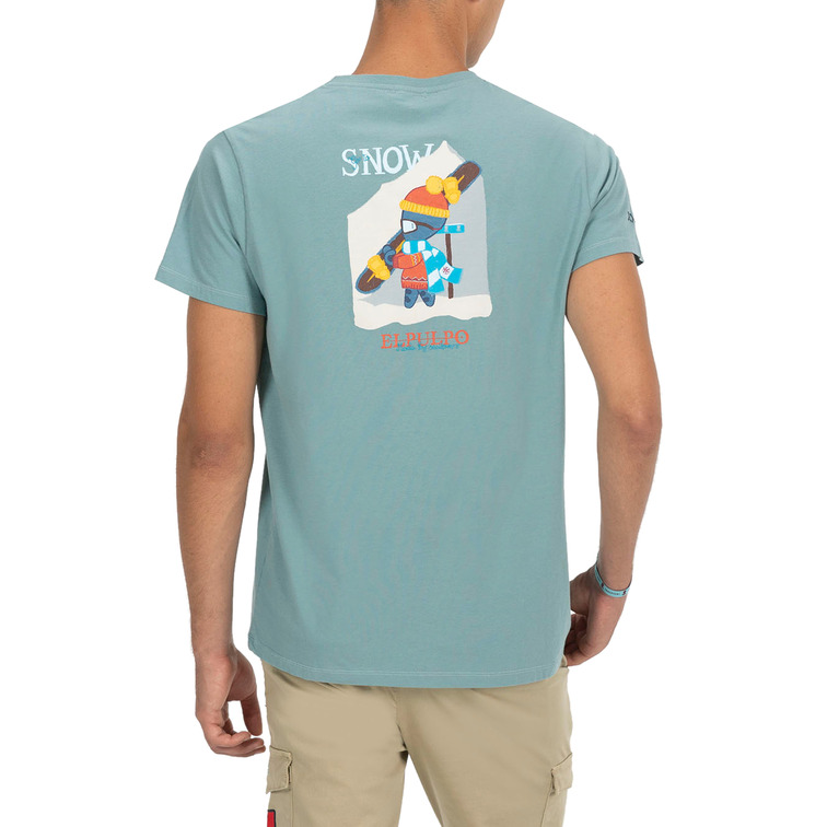 CAMISETA HOMBRE  PULPO CAMISETA ESTAMPADO ELPULPO SPA